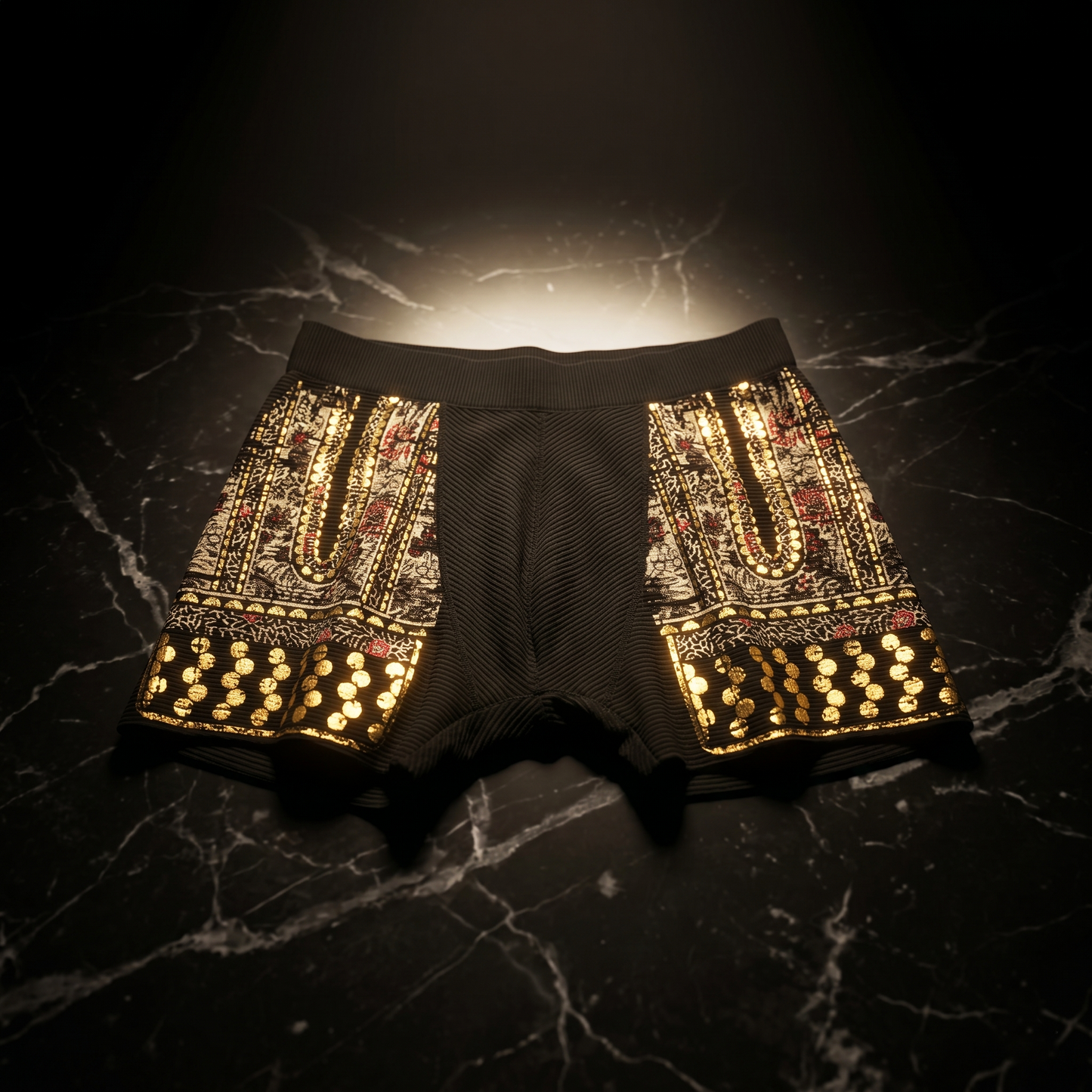 SIDO 包帯パンツ 織田信長 甲冑パンツ 着用イメージ｜HOHTAI®︎ SAMURAI ショートボクサー
