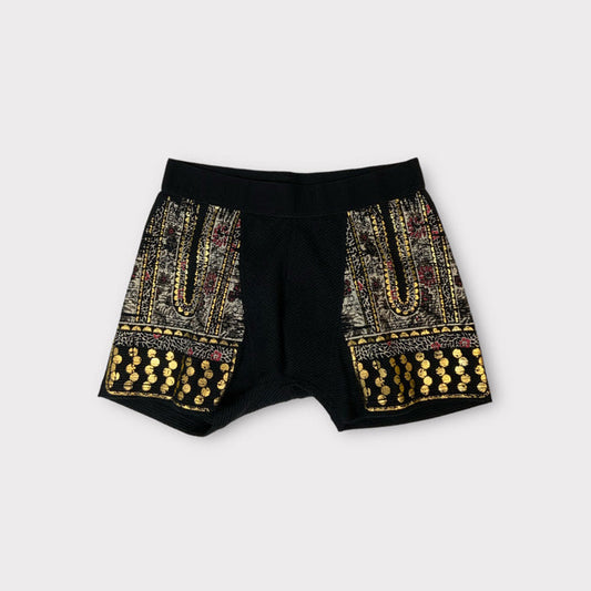 【志道】包帯パンツ メンズ 甲冑パンツ SAMURAI　ショートボクサー　織田信長モデル｜1095-ON